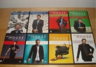 Dr. House - Sezony 1-8, PL, 39 DVD, Unikat, PL.