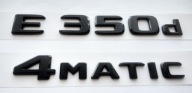 E350d 4Matic Mercedes emblemat