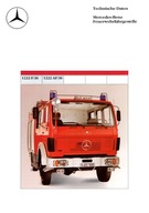 PROSPEKT MERCEDES-BENZ FEUERWEHRFAHRGESTELLE 1222F-36/1222 AF-36