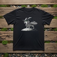 T-shirt Koszulka z jamnikiem Zorro