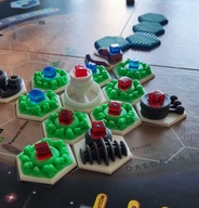 Zestaw 3D Płytek do Gry - Terraformacja Marsa planszetka dodatek big box