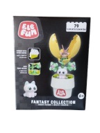 Klocki Elefun Fantasy Collection Kwiatek w Doniczce z Kotkiem 79 el.Klocki