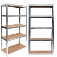 REGAŁ MAGAZYNOWY METALOWY DO GARAŻU BIUROWY DO PIWNICY GARAŻU BIURA 180x90