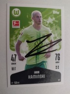 Karta topps Bundesliga Wolfsburg Jakub Kamiński 2024/25