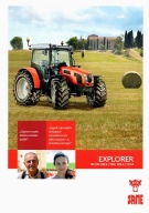 PROSPEKT SAME EXPLORER. CIĄGNIKI ROLNICZE
