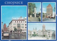 CHOJNICE - UL. 31 STYCZNIA - POMNIK- BRAMA CZŁUCHOWSKA- PLAC BOJOWNIKÓW PPR