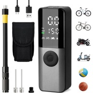 Mini pompka rowerowa z cyfrowym wyświetlaczem 150 PSI, ładowana USB