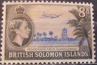 Brytyjskie Wyspy Salomona stary znaczek (9/53