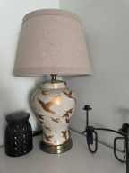 Lampa stojąca z abażurem