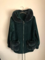 Alpaka bomberka kurtka kaptur Z futerkiem kolory
