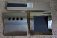 ROYAL COPENHAGEN ZESTAW BIUROWY WAVE GEORG JENSEN PRZYBORNIK INOX na biurko