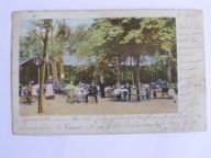 Świnoujście park ogródek piwny cudne stroje 1905