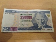 Turcja 250 000 lira