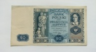 220 - 20 ZŁOTYCH 1936 seria AW