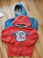 bluzy zestaw 2 szt 104 cm