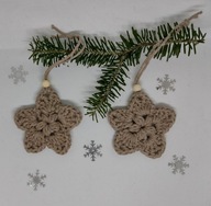 OZDOBY świąteczne/choinkowe HANDMADE ze sznurka!!!