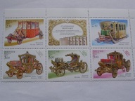Rosja - zabytkowe pojazdy ze Skarbca na Kremlu - Mi. 994-98 ** szóstka