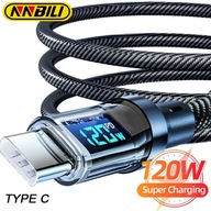 Kabel USB Typu C 120W LED 2m Szybkie Ładowanie 480Mbps
