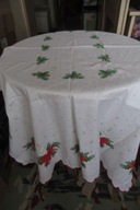 DUŻY OBRUS NA STÓŁ ŚWIĄTECZNY