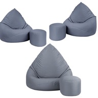 PUFA FOTEL Z OPARCIEM SAKO XXXXL + PREZENT GRATIS SUPER WOREK