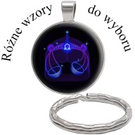Brelok do kluczy/ka - Znak Zodiaku - Waga - WZORY DO WYBORU