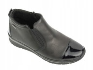 Helios botki damskie płaski obcas skóra wygodne rozmiar 38