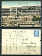 K22926)Francja: Paris, Place de la Concorde, wyslany 1936