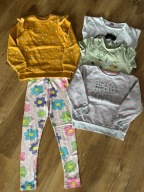 Zestaw ubranek r 122 dla dziewczynki