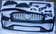 zderzak skorupa ślizg kratka listwa mocowanie W117 CLA AMG Mercedes komplet
