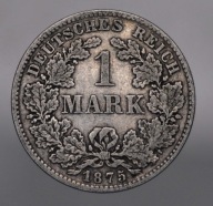 NIEMCY - 1 MARKA 1875 - A