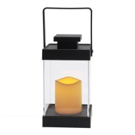 Latarenka dekoracyjna ze Świecą LED Efekt Ruchomy Płomień Lampion na Roraty