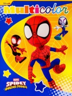 KOLOROWANKA A4 z Wzorcami MARVEL SPIDEY AMAZING FRIENDS