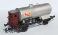 Wagon cysterna 2 os. DB Esso srebrna PIKO H0