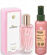 Yves Rocher 1 x Mon Evidence 50ml woda perfum. + Mleczko do włosów spray