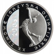 10 zł - IGRZYSKA OLIMIJSKIE TURYN 2006 - łyżwiarstwo + FOLDER