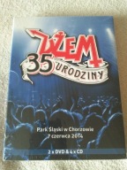 2 DVD + 4 CD DŻEM - 35 URODZINY, 07.06.2014, PARK ŚLĄSKI W CHORZOWIE