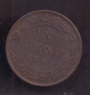 Kanada - 1 Cent 1897 rok