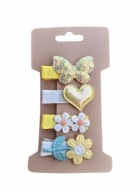 Mini spinki do włosów dla niemowląt dziewczynek 4 szt.