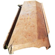 Fiat 126p reperaturka narożnika błotnika prawy tył