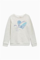 NEXT BLUZA SZARA SERCE 128