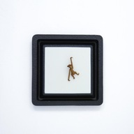 LUSTRO JOOSTEN DESIGN DUNSKIE LATA 80 ,METAL