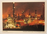 I.C.I. at Night IMPERIAL CHEMICAL INDUSTRIES ENGLAND ANGLIA WIELKA BRYTANIA