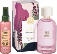 Yves Rocher 1 x Sur la LANDE 100ml woda perfum. + Mleczko - włosy + Opaska