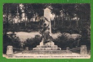 POMNIKI , KOLUMNY , MONUMENTY , OBELISK / na pocztówkach do 1945r