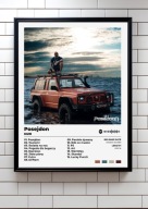 kizo „posejdon” | plakat A3 Prezent album rap ozdoba na ścianę