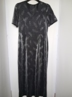 sukienka czarna srebrna