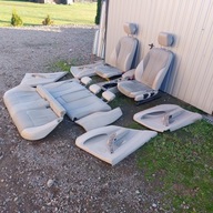 FOTELE KANAPA BOCZKI POLSKORA BMW F30 PODGRZEWANE