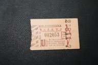 STARY BILET AUTOBUSOWY MZK WARSZAWA UNIKAT + gratis