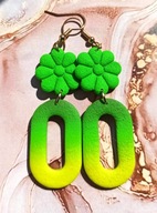 WYPRZEDAŻ!!kolczyki z gliny polimerowej model Nr 62