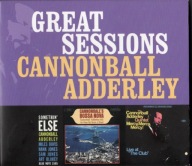 CD. Cannonball Adderley - Great Sessions / 3 cd /